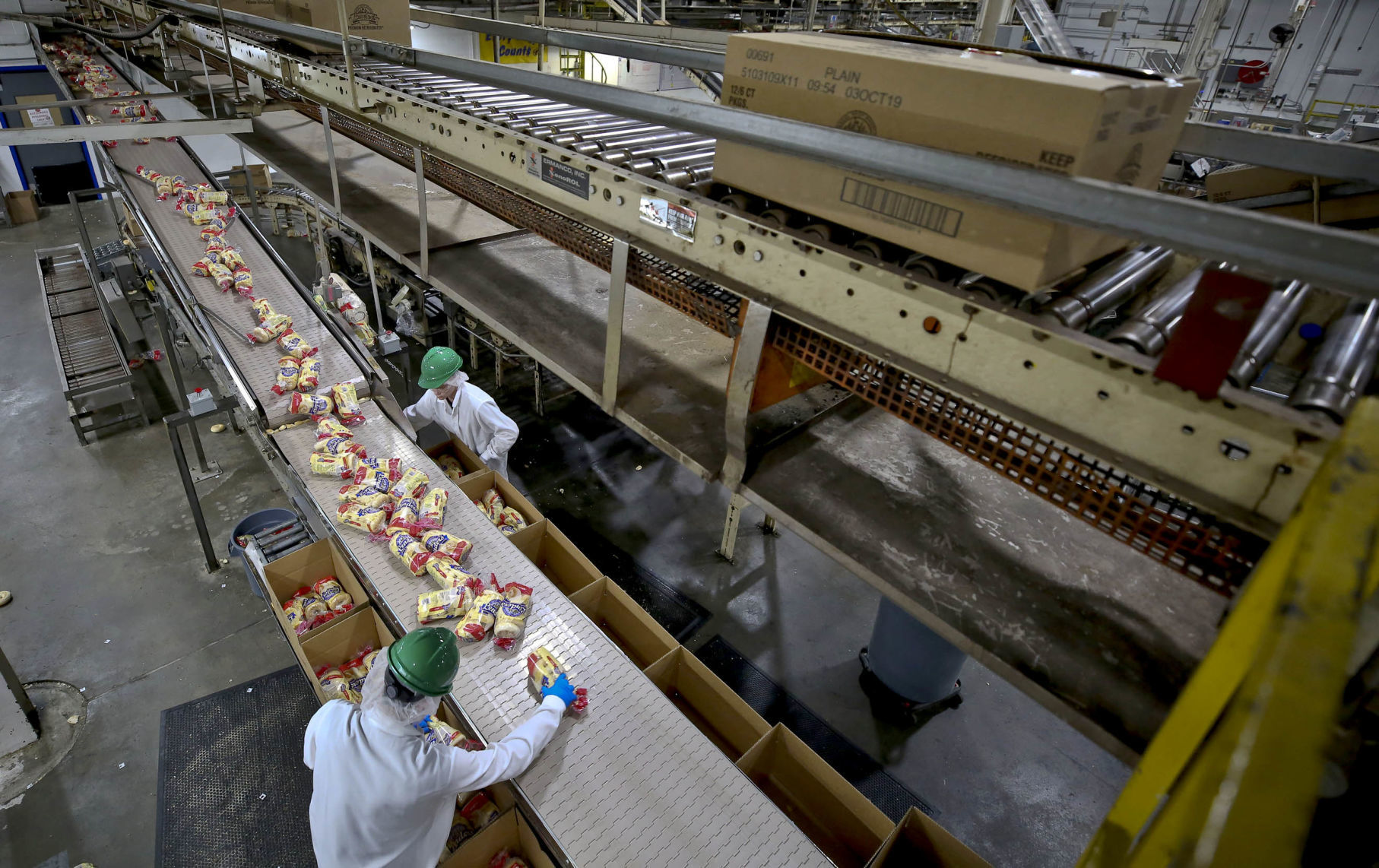 A bagel is born: packed and ready to ship